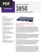 Brocade 3850 Specifications