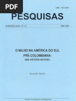 o Milho Na America Do Sul
