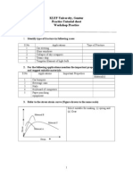 Tutorial Sheet