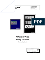 AFP-400 US Prog Manual