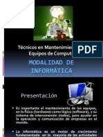 Modalidad Informatica