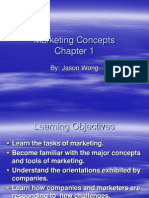 Marketing Concepts: By: Jason Wong