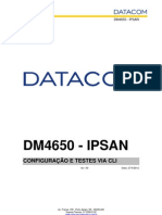 Configurando Testes Via CLI DM4650 PDF