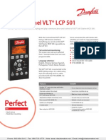 Control Panel VLT® LCP 501: Perfect