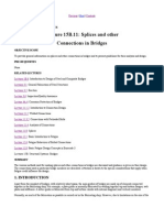 Splices and Other Connections in Bridges