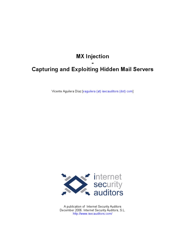 MX Injection Testing | PDF