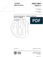 NBR 15812-1 - 2010 - Alvenaria Estrutural - Blocos Ceramicos