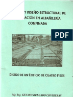 ANALISIS Y DISEÑO ESTRUCTURAL DE EDIFICACION DE ALBAÑILERIA CONFINADA