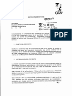 Proyecto Ordenanza Modificatoria de FEDESCESAR