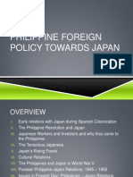 Philippine Foreign Policy Towards Japan