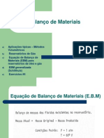 Balanço de Materiais