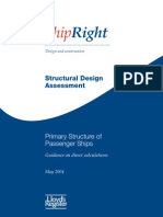 SDA Primary Structure of Passenger Ships-Guidance On Direct Calculations PDF