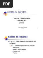 Cap.I - 1.1 - Introduo - Fundamentos Da Gesto de Projetos v2