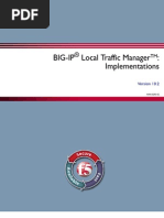 BIG-IP Local Traffic Manager Implementations