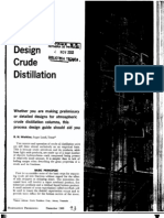 How to Design Crude Distillation (Watkins)