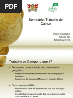 Apresentação - Seminário Trabalho de Campo-1