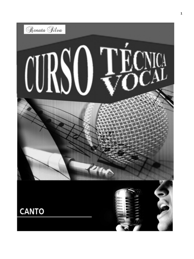 Curso Tecnica Vocal Pdf Canto Composições Musicais
