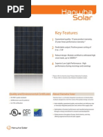 Hanwha K Series 60 Cell Datasheet