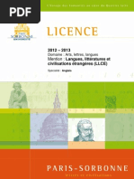 Download Brochure 2012-2013 Licence LLCE Anglais 2012-08-23 by donnasaurusrex SN157313612 doc pdf