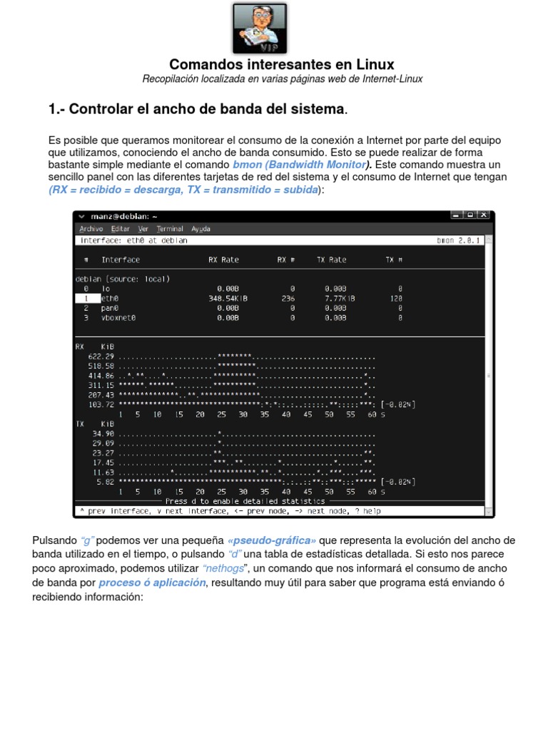 Comandos Interesantes en Linux | PDF | Archivo de computadora | Youtube