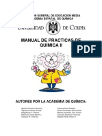 Manual de Prácticas Quimica II (2012)