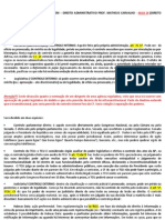 14 - Direito Administrativo - Curso Cers- 2a Fase Oab Prof.matheus Carvalho- Aula 14 (Direito Administrativo)