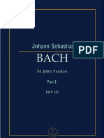 St John Passion Part 1 BWV 245
