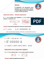 Precálculo - 1.2 Exponentes y Radicales