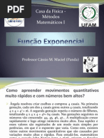 Função Exponencial - Cássio Maciel