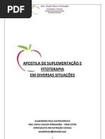 APOSTILA DE FITOTERAPIA E SUPLEMENTAÇÃO