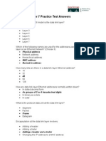 CCNA1 Chap7 Practice Testanswers