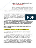 5 Razones para Pasar Por Alto La Ofensa