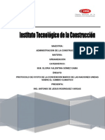 Protocolo de Kyoto de La Convencion Marco de Las Naciones Unidas Sobre El Cambio Climatico