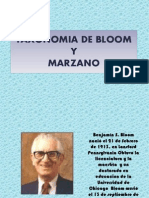 Taxonomia de Bloom y Marzano