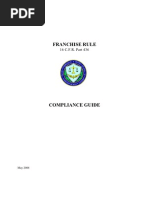 Download Franchise Rule Compliance Guide - FTCgov by Franchise Information SN157380921 doc pdf