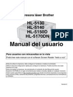 Manual Brother Hl5150d