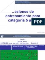 Sesiones-De-Entrenamiento-Para-Categoria - Prebenjamín Benjamín