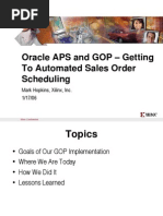 Oracle APS