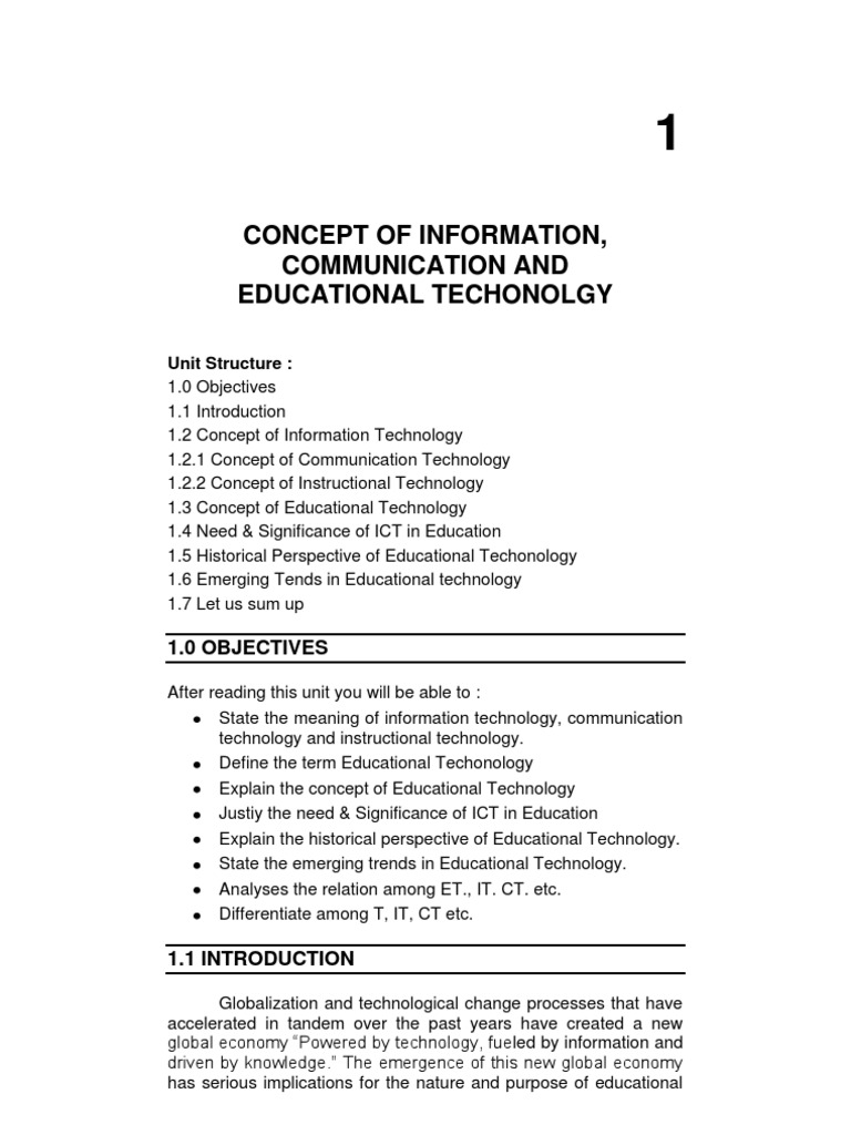 Information Technology | PDF | Educational Technology | Information ...