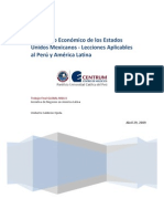 Desarrollo Económico de los Estados Unidos Mexicanos ‐ Lecciones Aplicables al Perú y América Latina 