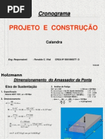 Dimensionamento Calandra