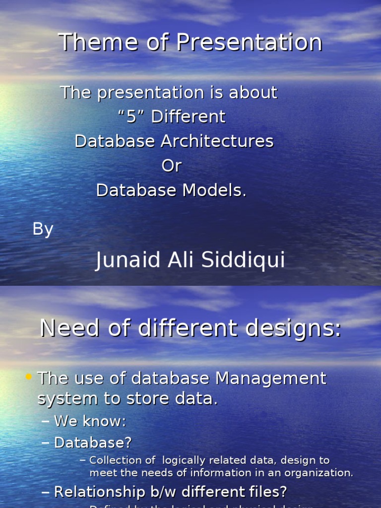 Data Base Models | PDF | Relational Database | Databases