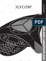Polycom Soundstation2 User Manual