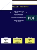 02 Strategy is Innovation Prof Vijay Govindrajan