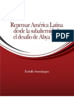 Repensar America Latina Desde La Subalternidad 2010