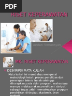 Download RISET KEPERAWATAN PERTEMUA KE I by andan firmansyah skep Ns MKes SN15744706 doc pdf