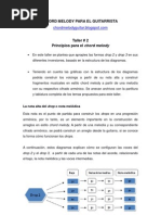 Taller 2. Principios para el chord melody