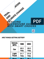 Reducing Greenhouse Gases With Smart Choices