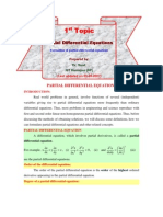 1.Formulation of PDE