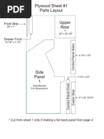 Arcade Cabinet Panel Placements For Cutting V2.1a